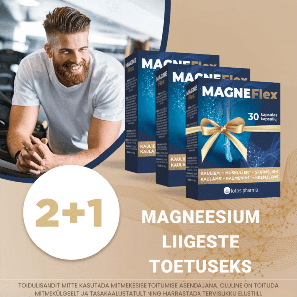 Magneflex liigestele-2+1 toote pakkumine