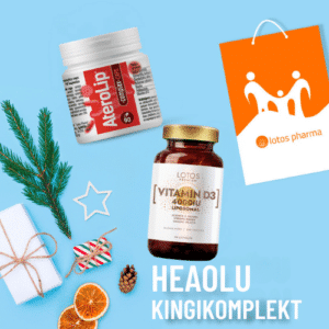 Heaolu kinkekomplekt Aterolip, liposoomne D-vitamiin