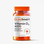 D-vitamiin 4000 IU, Dr. AD Smart tootesari, 60 kapslit