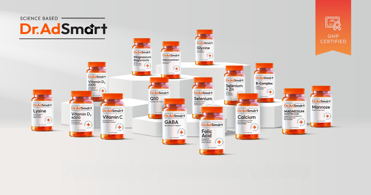 Dr. Ad Smart toidulisandite tootesari