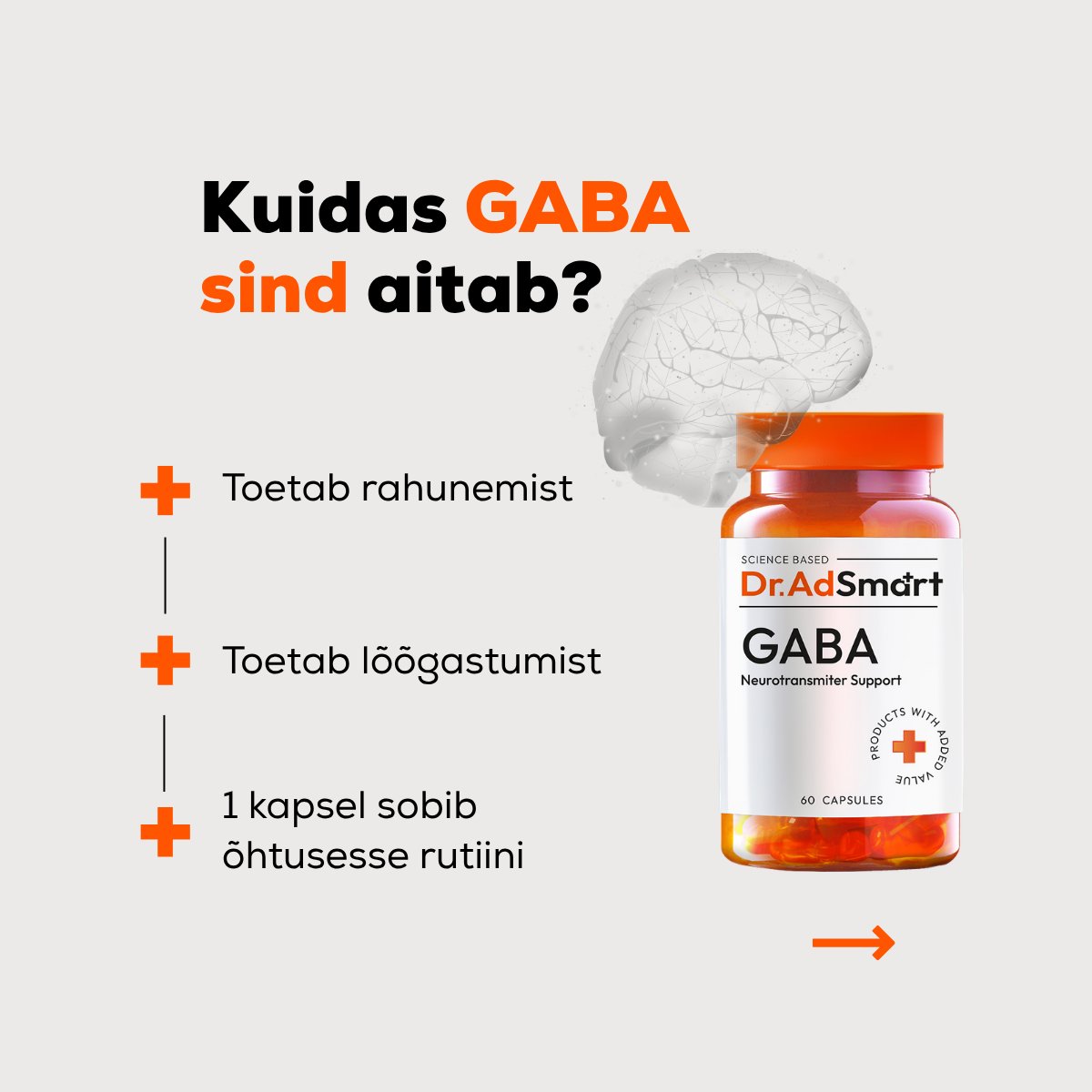 Kuidas GABA sind aitab?