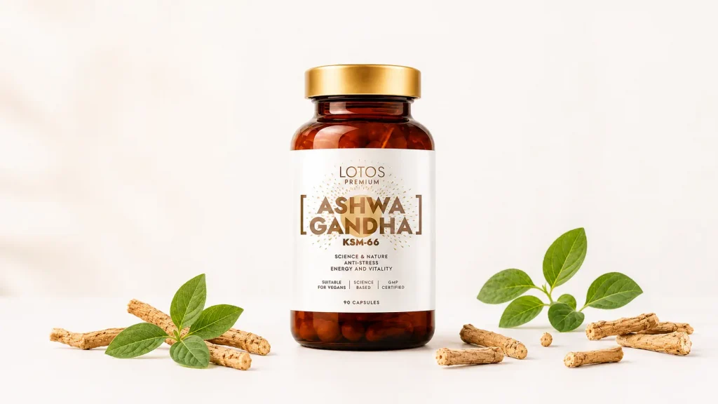 Ashwagandha KSM-66 koos juurega